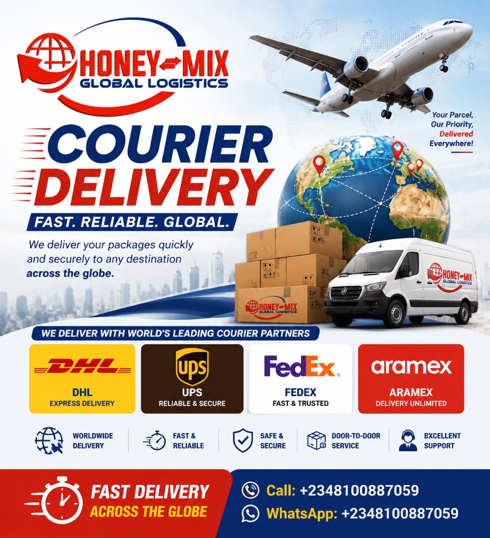 Honey-Mix international courier delivery campaign
